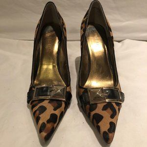 Leopard Print Nine West Heels - Size 8M